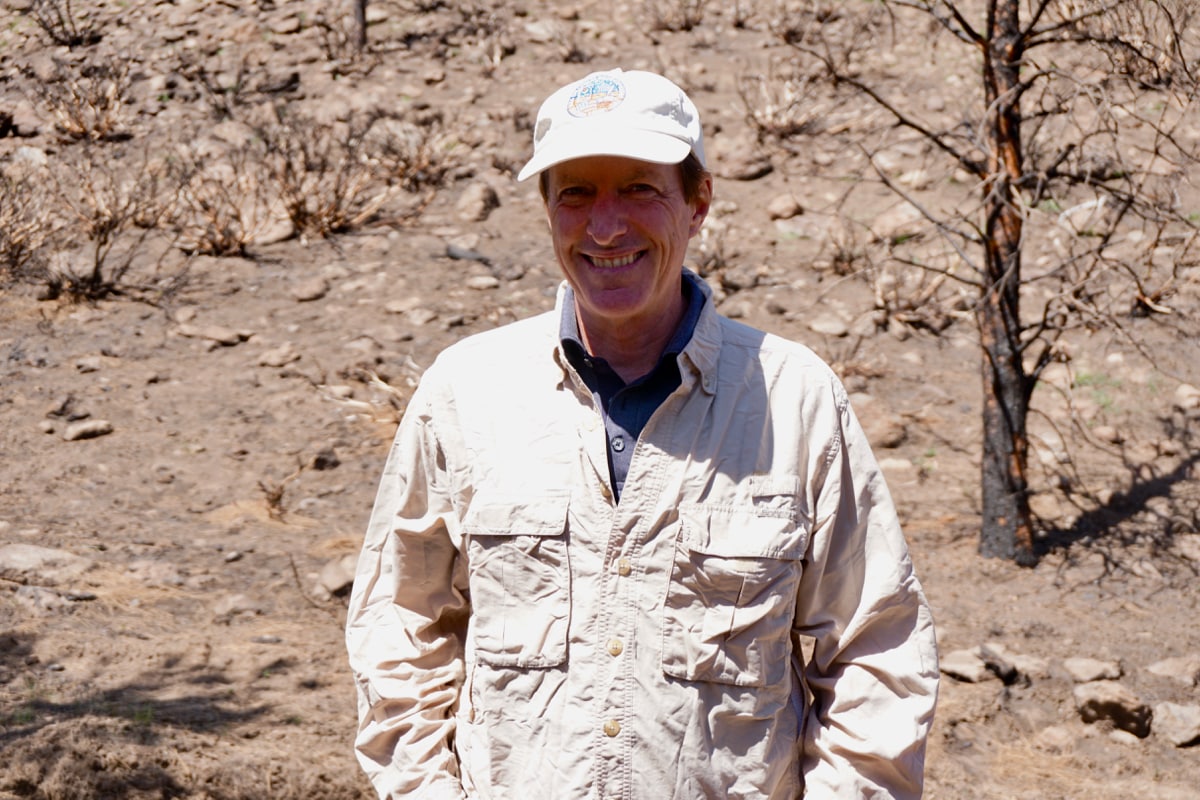 Lauren Fletcher of Flying Forests is a 5th generation Nevadan, and invented the seed-spreading technology that was used during the drone reseeding project at the Loyalton Fire burn area on April 22, 2021