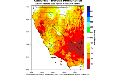 Drought Conditions Intensify Across California and Nevada